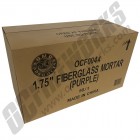 1.75" Premium Purple Fiberglass Mortar Tubes 50ct Case